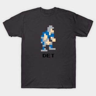 8-Bit Linebacker - Detroit T-Shirt